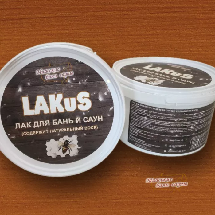 Лак для Бань и Саун LAKuS - тик